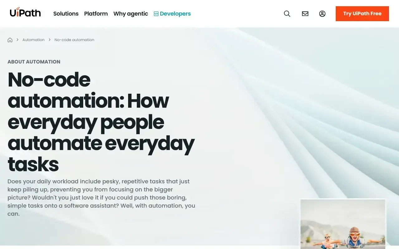 Screenshot von UiPath