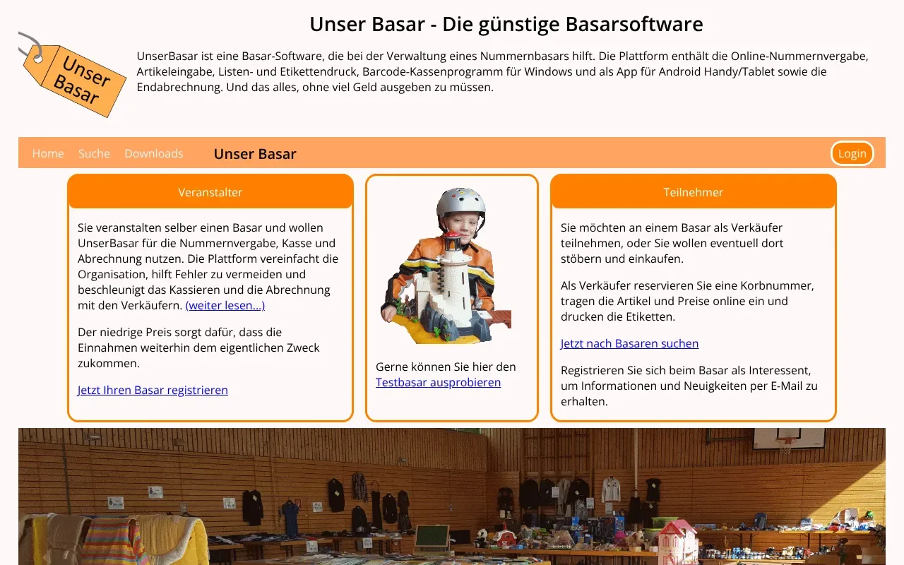 Unser Basar