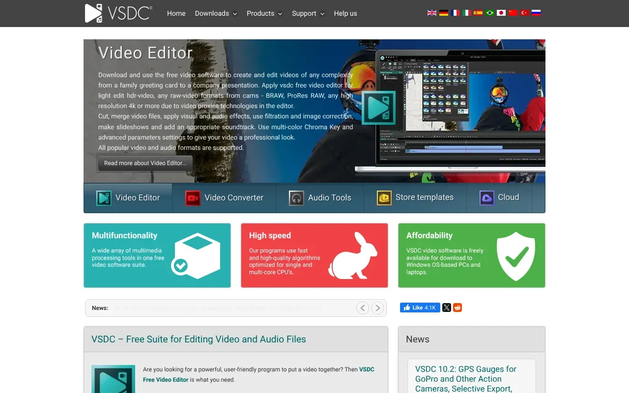 VSDC Free Video Editor