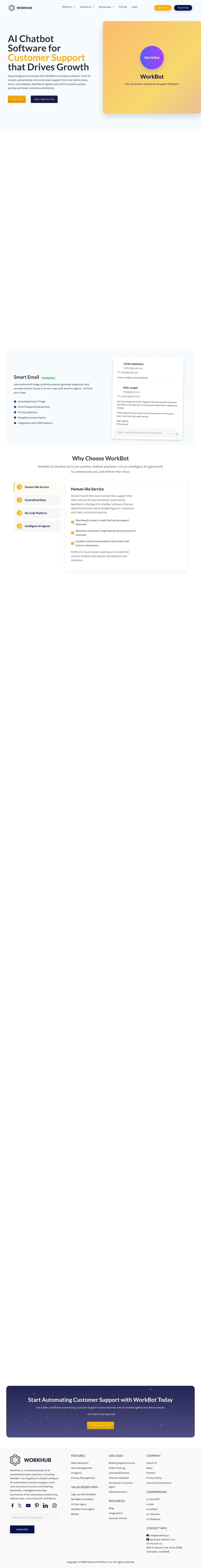 Vollständiger Screenshot von WorkBot