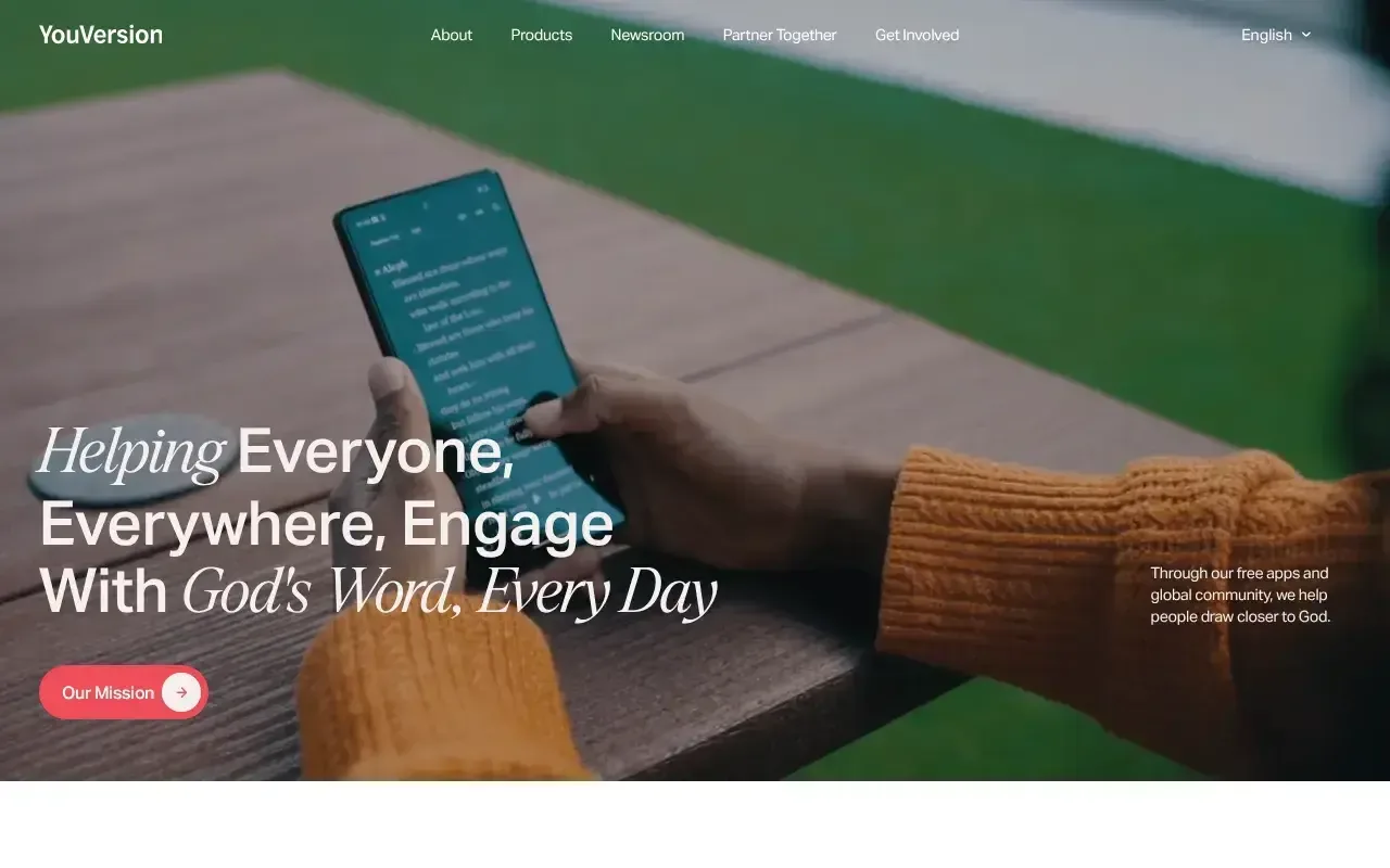 Screenshot von YouVersion